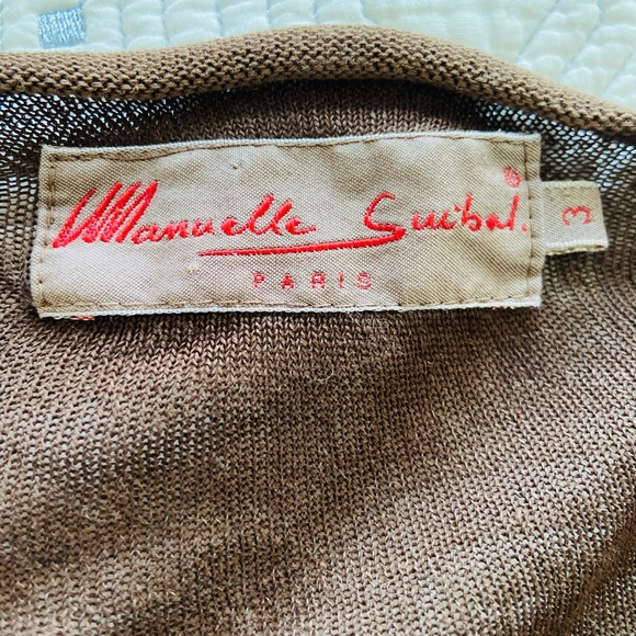 Manuelle Guibal Paris asymmetrical cotton knit - Picture 5 of 8